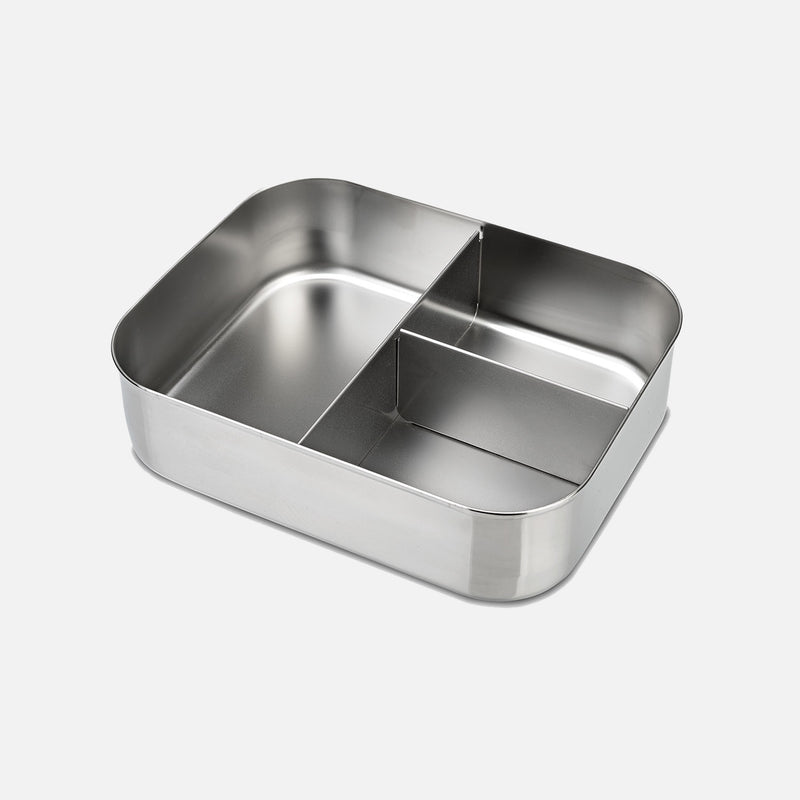 Stainless Steel Medium Trio Bento Lunch Box