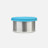 Stainless Steel Medium Condiment Container - Aqua - Set of 2