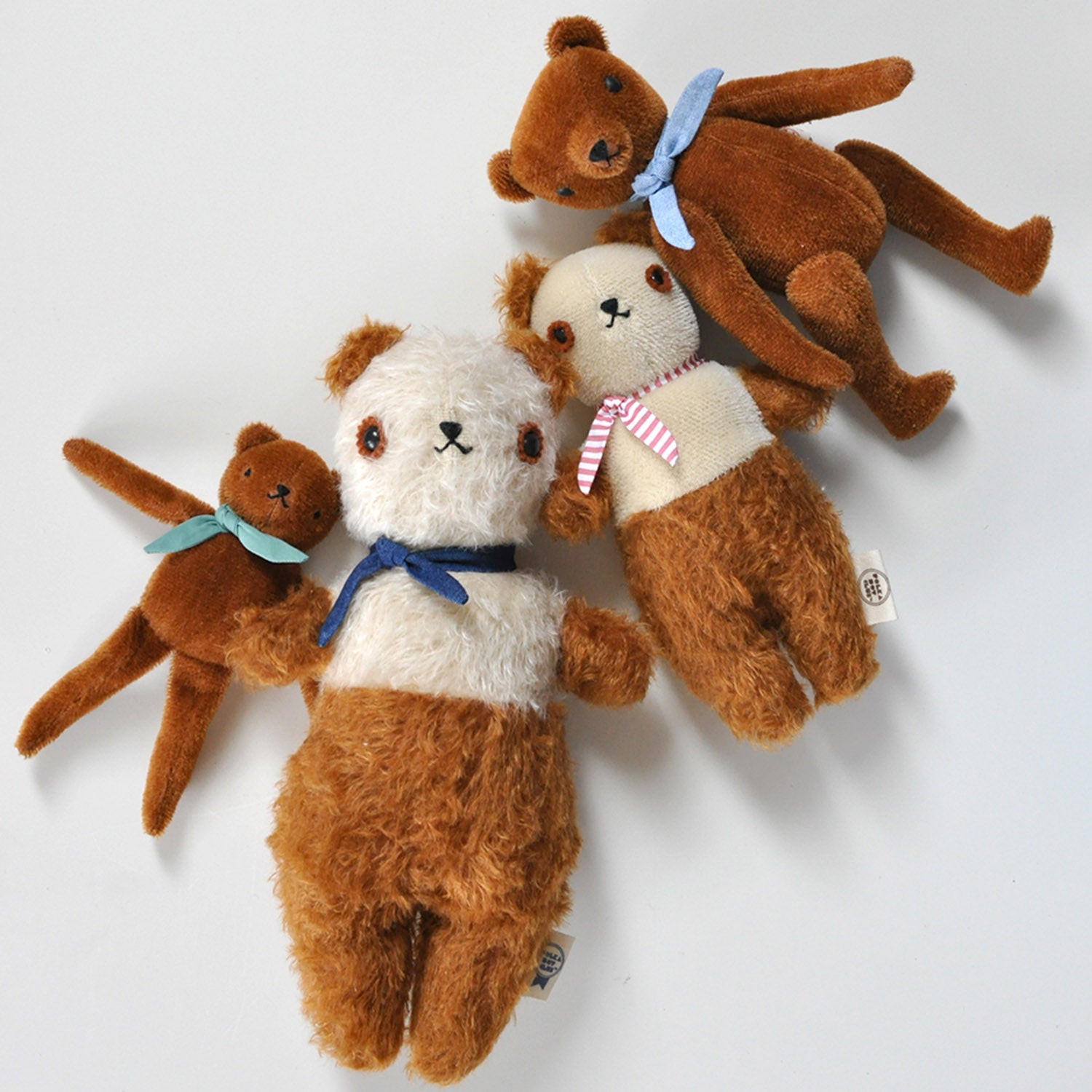 Handmade Classic Mohair Bear - Rust – MamaOwl