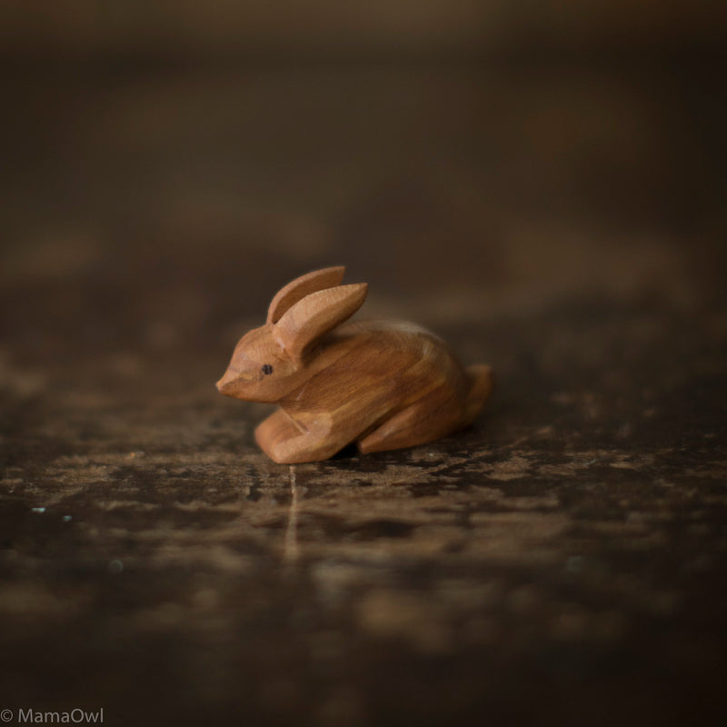 Handcrafted Wooden Rabbit