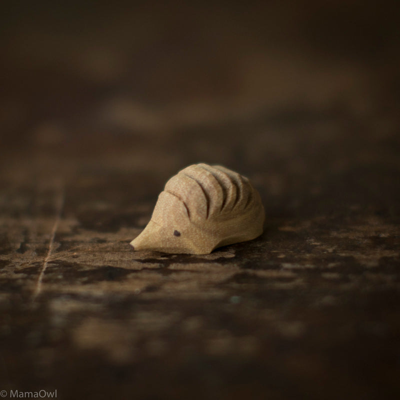 Handcrafted Wooden Hedgehog