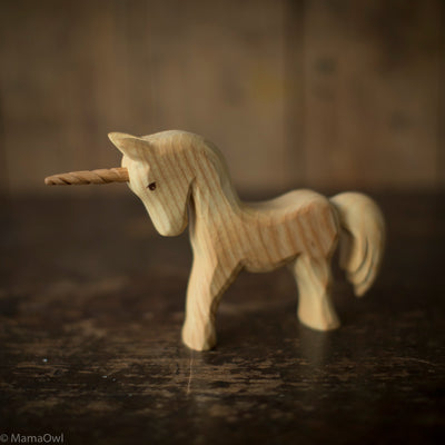 Handcrafted Wooden Unicorn