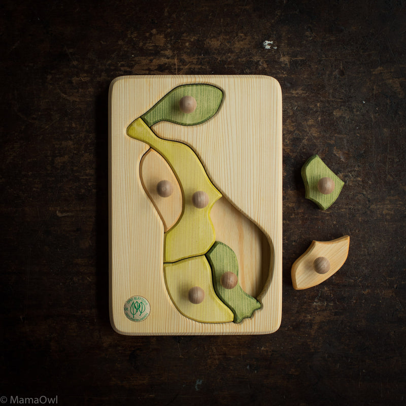 Wooden Puzzle - Pear