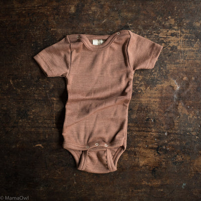 Crane Baby Body - Merino Wool & Silk - Cedarwood