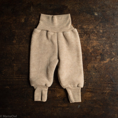 Barbet Baby & Kids Pants - Merino Wool Fleece - Sandstorm