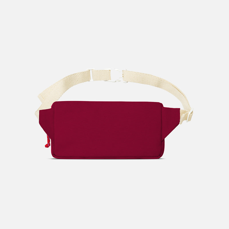 Cotton Canvas Bum Bag - Bordeaux