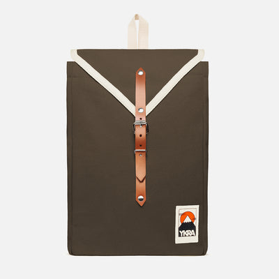 Cotton Canvas Scout Backpack - Khaki