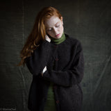 Coast Women's Cardigan - British Heritage Wool - Peat