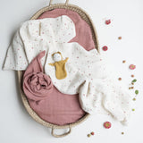 Cotton Swaddle - Clay